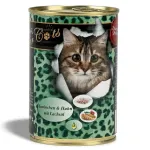 O&rsquo;CANIS Rabbit and chicken with salmon oil - wet cat food - 400g