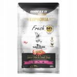 BIOFEED Euphoria Fresh Junior kalkuni- ja k&uuml;&uuml;likulihaga XS/S - kuiv koeratoit - 500g