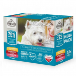 FRENDI Chicken, Beef, Veal - wet dog food - 12x100g