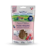 BALTICA Przysmaki Region&oacute;w Mono Meat Strips Lamb with Raspberries &ndash; dog treat &ndash; 90 g