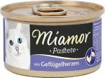 MIAMOR Pastete linnuliha s&uuml;dametega - m&auml;rg kassitoit - 85g