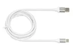 iBox IKUMTCWQC USB-kaabel USB 2.0 1,5 m USB A USB C Valge