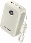Powerbank Vention 20000mAh 2 x USB-C 1 x USB-A z wyświetlaczem 22,5W beżowy