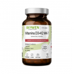 BIOWEN Vitamins D3 + K2 MK-7 &ndash; food supplement for humans &ndash; 90 capsules