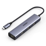 Ugreen USB Type-C HUB - 4&times; USB 3.2 Gen 1 Silver