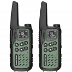 Raadiosaatja Baofeng BF-T25E roheline, 2 tk