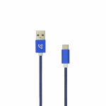 Sbox USB-TYPEC-15BL USB Type C M/M 1.5m Fruity Blue