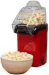 ALPINA popcorn machine, red