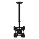 Techly LCD/LED ceiling mount 23"-37" 45kg adjustable, black