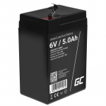 Green Cell AGM11 UPS-i aku Suletud pliiaku (VRLA) 6 V 5 Ah