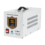 KEMOT PROsinus-1000 emergency power supply unit &ndash; a pure sine wave inverter with a 12V charging function, 230V, 1000VA/700W