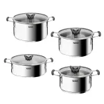 TEFAL Opti Space Cookware Set 8 pcs G7378S55
