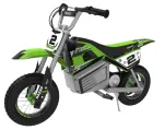 Razor Dirt Rocket SX350 McGrath elektrit&otilde;ukeratas 1 istekoht 22 km/h Must, Roheline, Hall, Valge