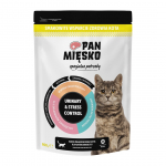 PAN MIĘSKO Urinary & Stress Control kalkuni kuivtoit kassidele - 800g