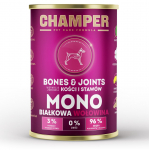 CHAMPER Bones & Joints Monoprotein Beef - m&auml;rg koeratoit - 400g