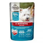 FRENDI Chunks in Sauce Beef &ndash; wet dog food- 100g