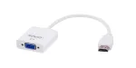 Savio CL-27B videokaabli adapter 0,1 m HDMI Type A (standardne) VGA (D-Sub) valge