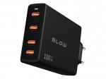 Wall charger USB-Cx4 PD 100W GAN black