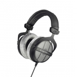 Beyerdynamic DT 990 PRO k&otilde;rvaklapid juhtmega peav&otilde;ruga muusikaga must, hall