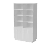 Cama LIVERTI raamaturiiul 100x42x171 valge