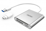 Flash card reader USB 3.0 + USB Type-C; Y-9313D