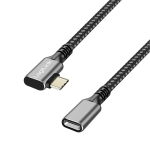USB3.2 Gen2 Type-C to USB-C/F, PD, AV, 0.5m