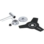 Bosch Professional brush cutter blade set Professional, for GFR 18V-23, GRT18V-33 ? 23cm, 6-piece, including fastening material