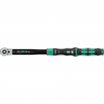 Wera torque wrench with push-through square Click-Torque Lock C 3 R/L black/green, 1/2" drive, 40 to 200 Nm