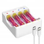 Ansmann Ansman lithium charger Pure Power Set + 4&times; Micro AAA