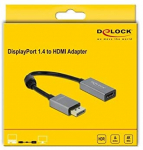 DeLOCK DP 1.4> HDMI adapter. 4k 60Hz 66436
