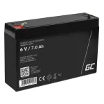 Green Cell AGM12 t&ouml;&ouml;stuslik laetav aku suletud pliiaku (VRLA) 7000 mAh 6 V
