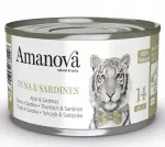 Amanova Cat Tuna & Sardines w galaretce puszka 70g