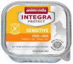 ANIMONDA Integra Protect tundlikule kalkunilihale riisiga - m&auml;rg kassitoit - 100g