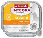 ANIMONDA Integra Protect tundlikule kalkunilihale riisiga - m&auml;rg kassitoit - 100g