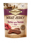 CARNILOVE liha-kuivatatud kalkuniliha ja hirvelihaga koerasn&auml;kk - 100 g