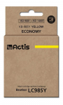 Actis KB-985Y tint (asendustint Brother LC985Y tindile; standardne; 19,5 ml; kollane)
