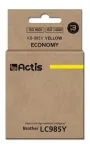 Actis KB-985Y tint (asendustint Brother LC985Y tindile; standardne; 19,5 ml; kollane)