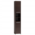 Topeshop S30 WENGE bathroom storage cabinet Brown