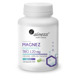 ALINESS Organic Magnesium TRIO 120 mg with B6 (P-5-P) &ndash; dietary supplement &ndash; 100 capsules