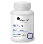 ALINESS Organic Magnesium TRIO 120 mg with B6 (P-5-P) &ndash; dietary supplement &ndash; 100 capsules