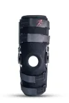 Long Open Knee Brace "Stabilmax O-1243/3XL REHAFUND", Black