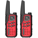 Raadiosaatja Baofeng BF-T25E punane, 2 tk