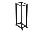LANBERG avatud riiuliplaat 42U 600x1000 must