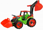 Tractor with excavator bucket 107 cm