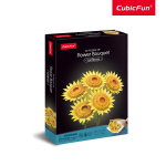 Puzzle 3D Bouquet of flowers - Sunflowers