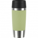 Emsa TRAVEL MUG Classic Twist (green/stainless steel, 0.36 liters)
