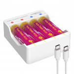 Ansmann Ansman lithium charger Pure Power Set + 4&times; Micro AA
