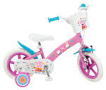 Children's bicycle 12" Peppa Pig pink 1195 Pink TOIMSA