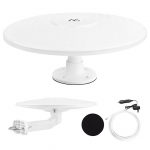Maclean DVB-T/T2 HEVC omni-suunaline antenn, aktiivne, matkaautodele, 12V, MCTV-103