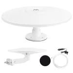 Maclean DVB-T/T2 HEVC omni-suunaline antenn, aktiivne, matkaautodele, 12V, MCTV-103